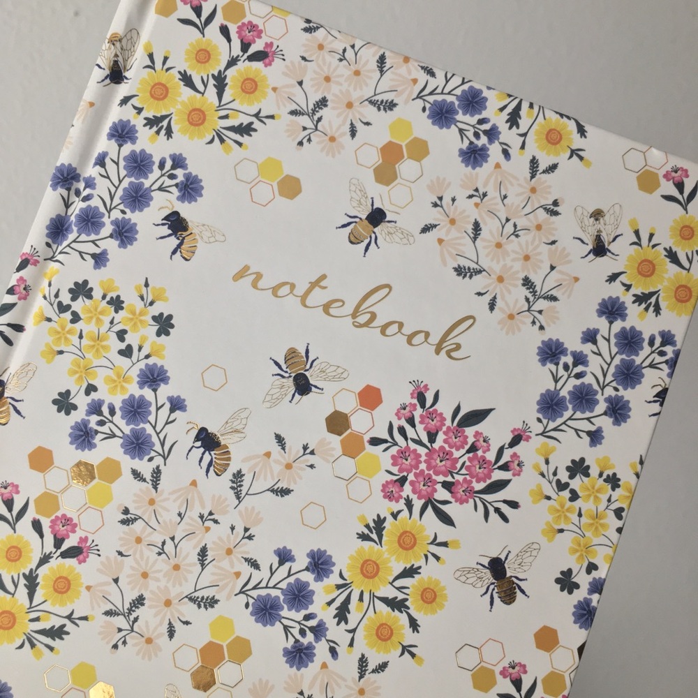 Bumblebee Beehive Flower Notebook - Picture 3 of 11